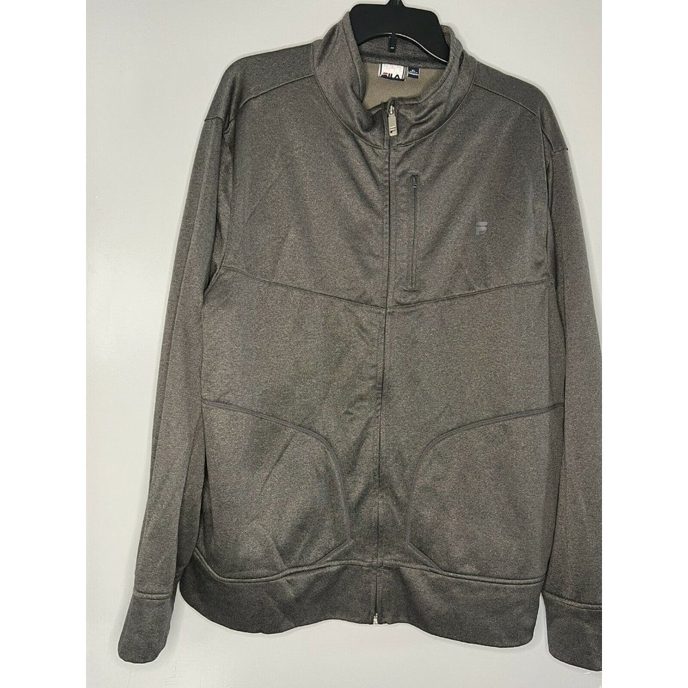 Fila Men's XL Lightweight Jacket - Grey